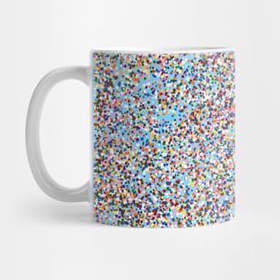 Rainbow Sprinkles Nonpareils Confetti Pattern Mug